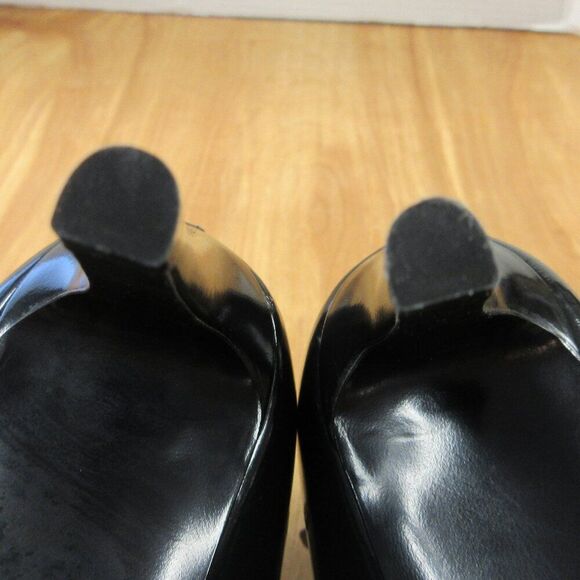 SERGIO ROSSi Black Pearl Pointed Toe High Heeled Ankle Boots Booties Sz 38 Shoes - Picture 16 of 16